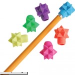 US Toy Assorted Color 3D Star Design Pencil Toppers Lot of 48  B013FA0VHI